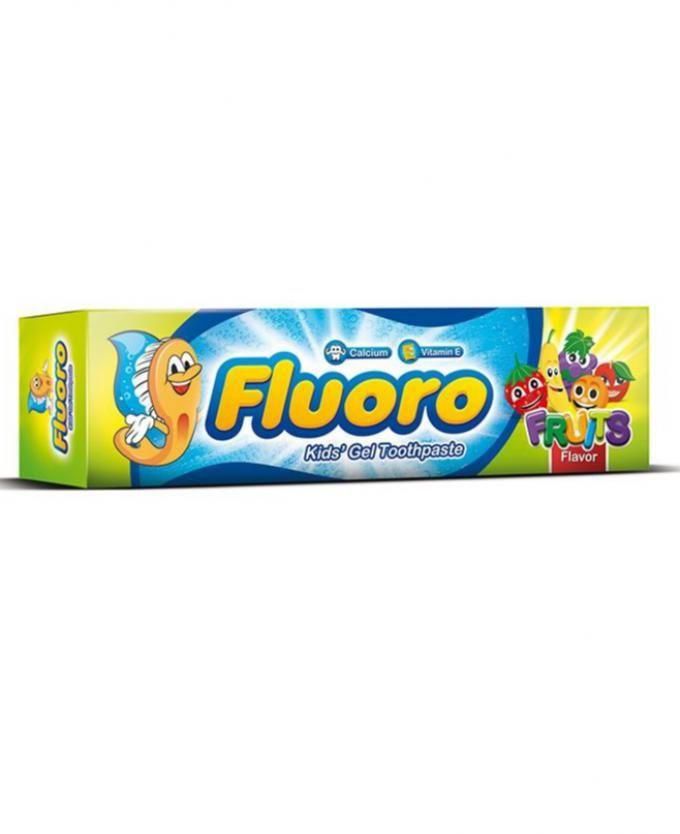 Fluoro Kids' gel toothpaste fruits